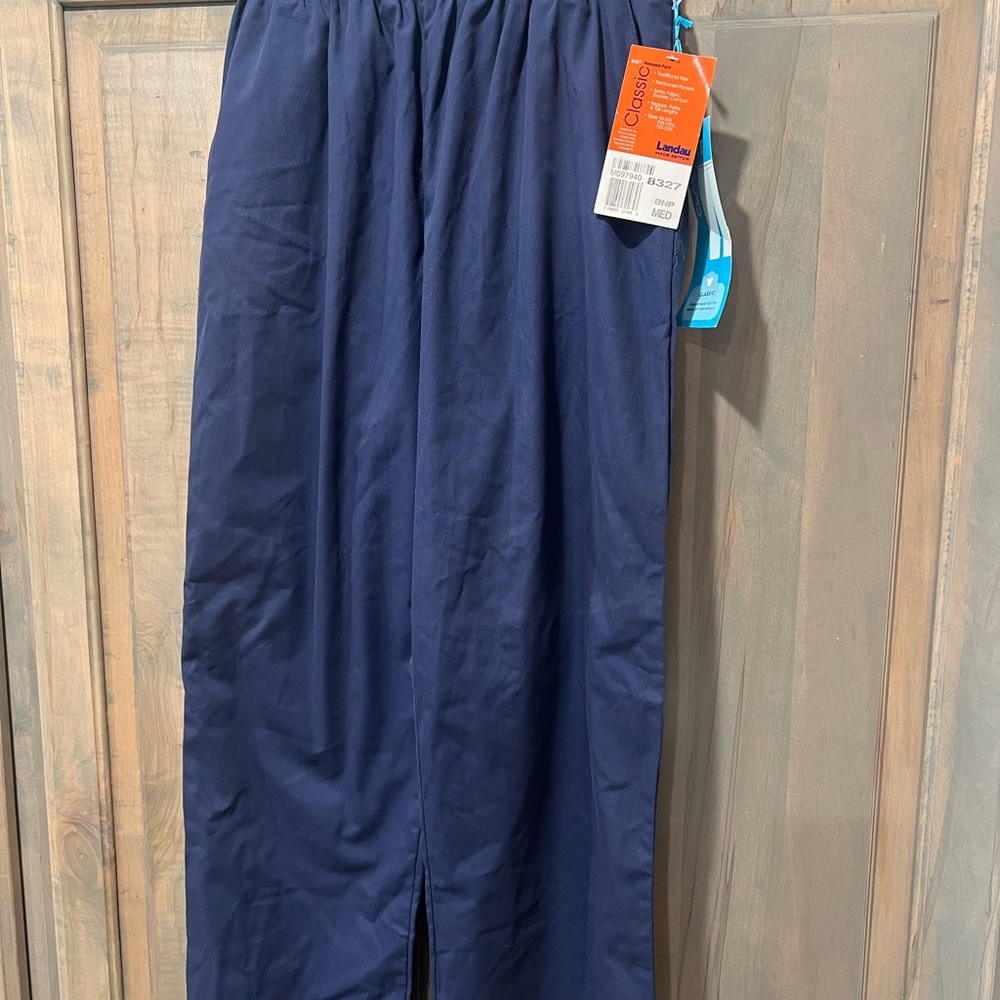 Landau Classic Navy Relaxed Pants